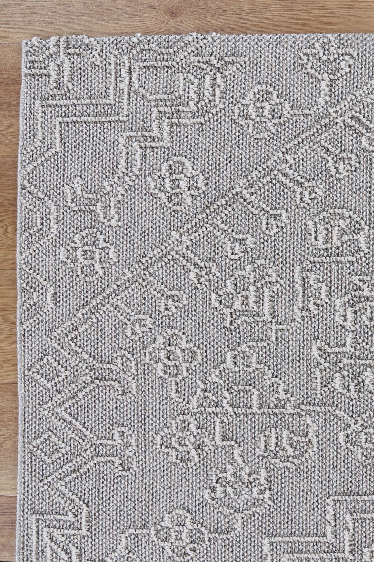 Victoria 20 Grey Flatweave Rug