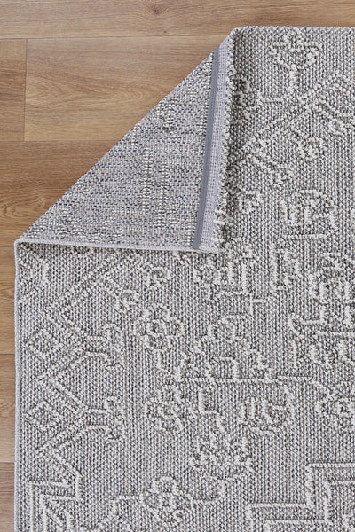 Victoria 20 Grey Flatweave Rug