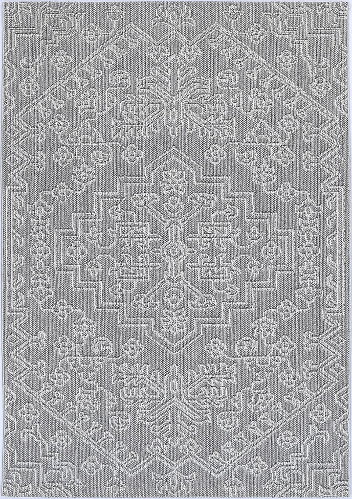 Victoria 2 Bule Ash Flatweave Rug