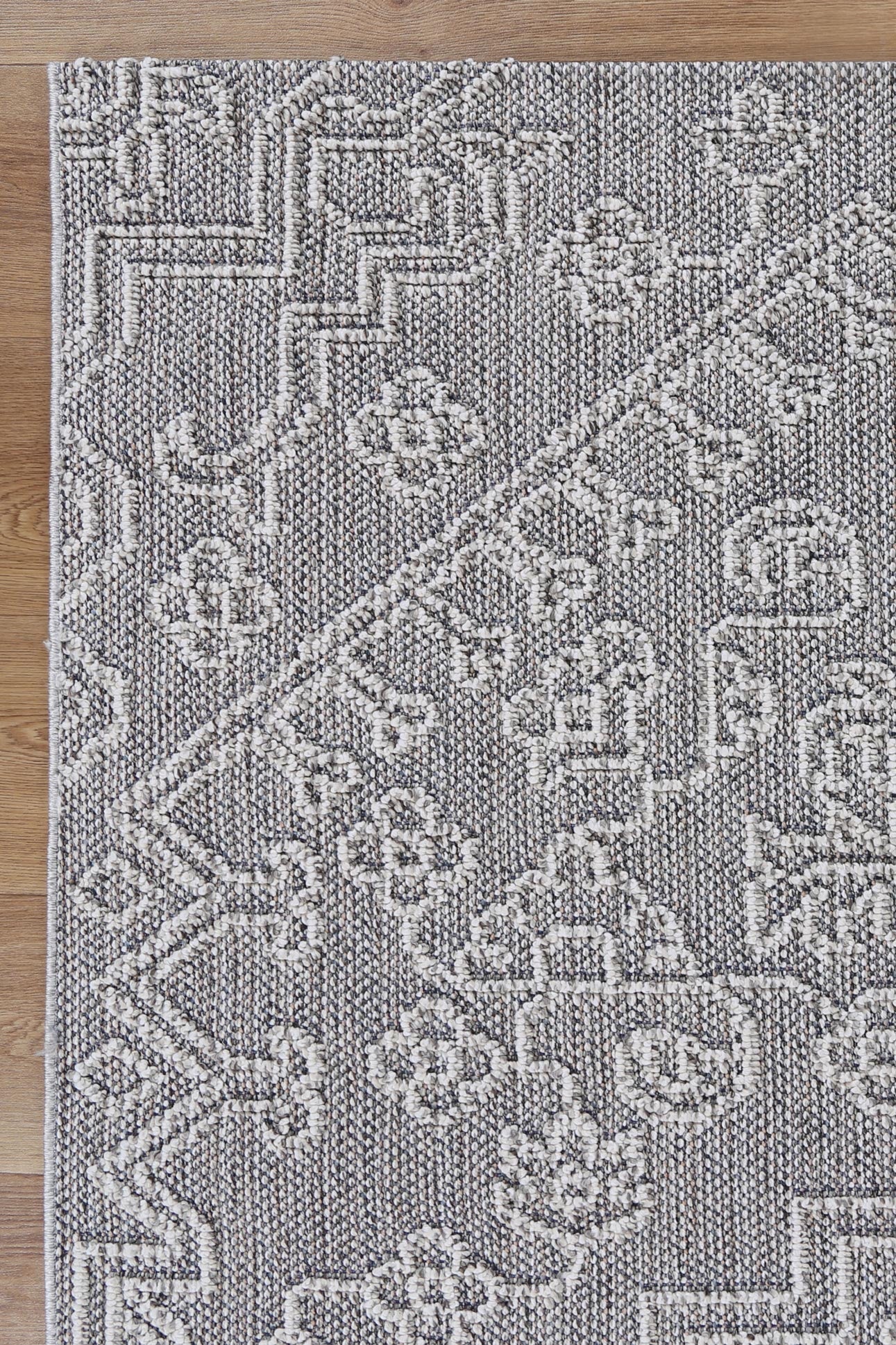 Victoria 2 Bule Ash Flatweave Rug