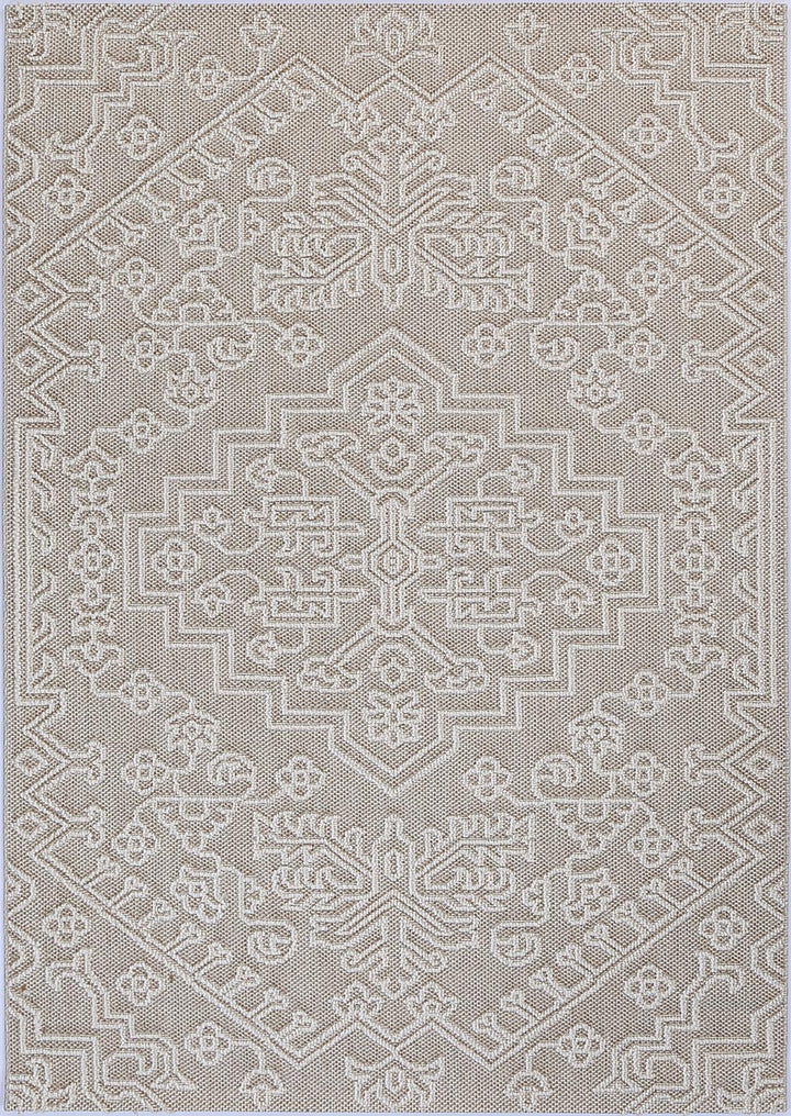 Victoria 50 Beige Flatweave Rug