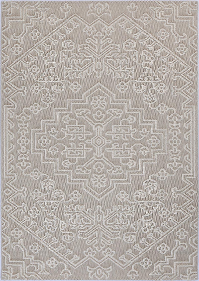 Victoria 50 Beige Flatweave Rug