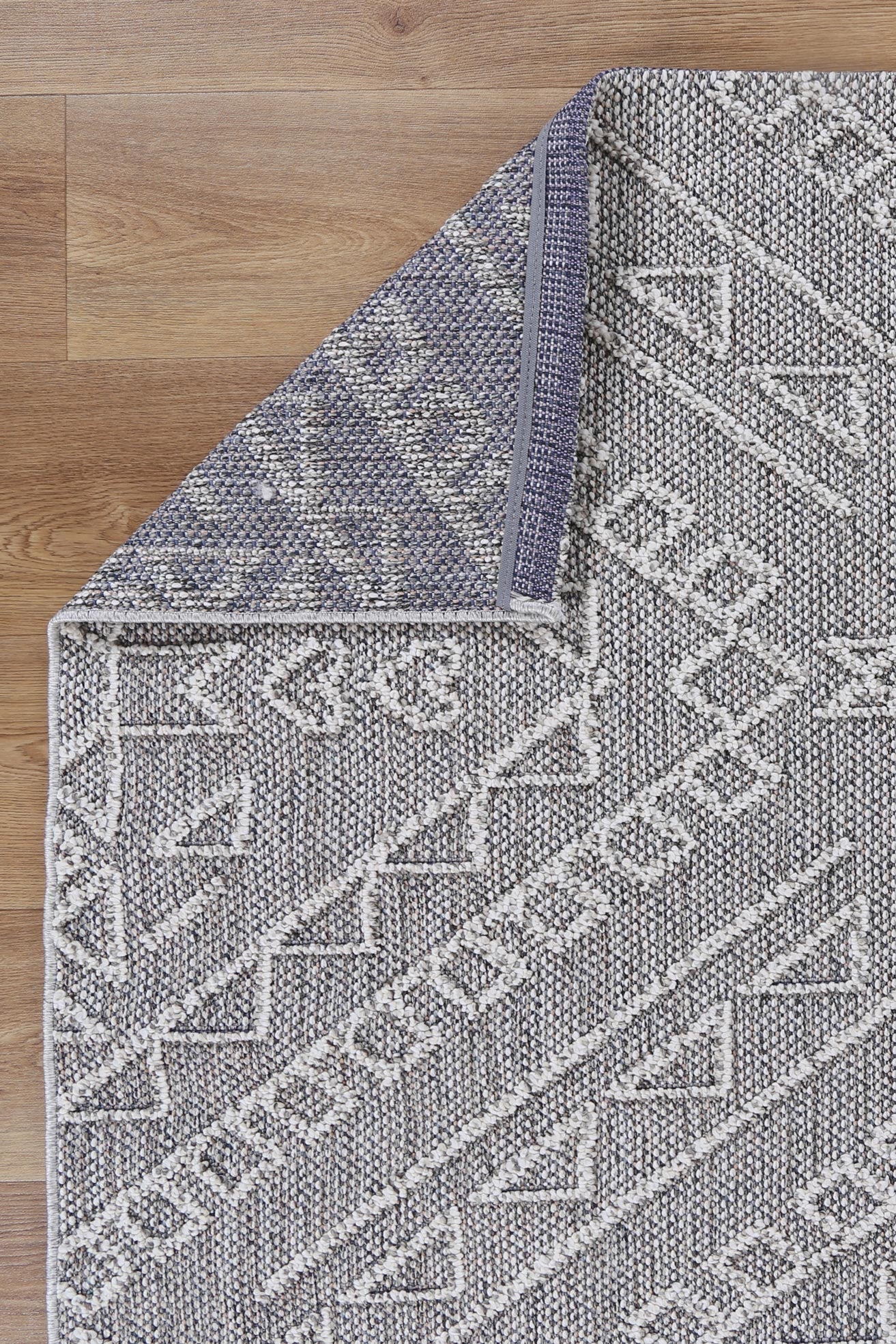 Victoria 13 Ash Flatweave Rug