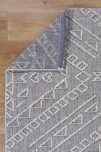 Victoria 13 Ash Flatweave Rug