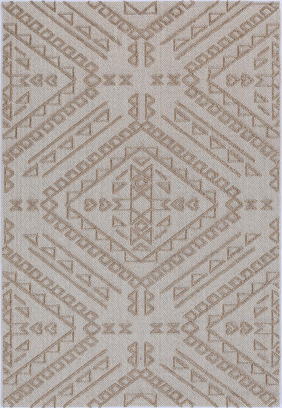 Victoria 6 Beige Flatweave Rug