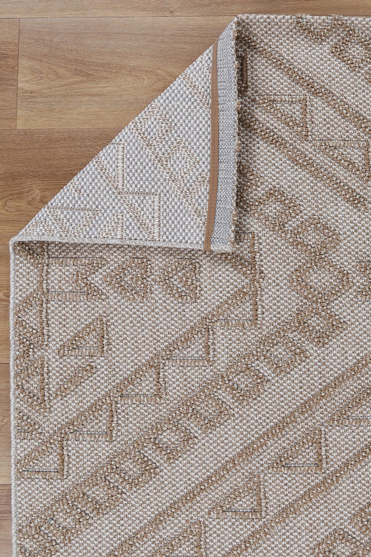 Victoria 6 Beige Flatweave Rug