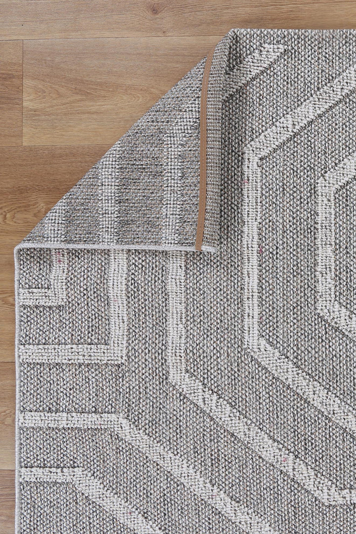 Victoria 30 Ash Flatweave Rug