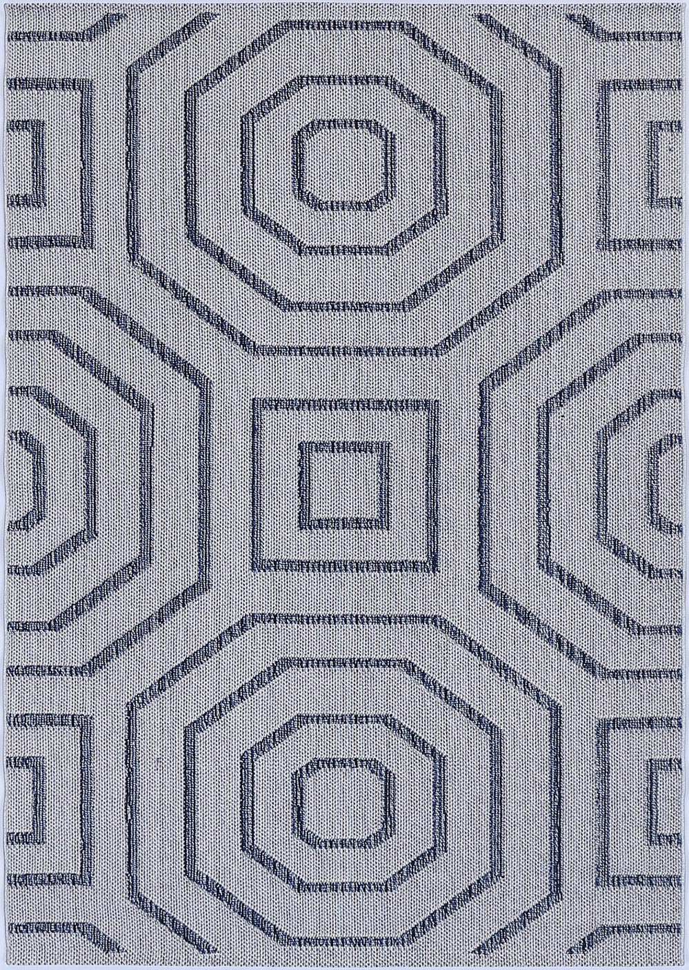 Victoria 5 Charcoal Flatweave Rug