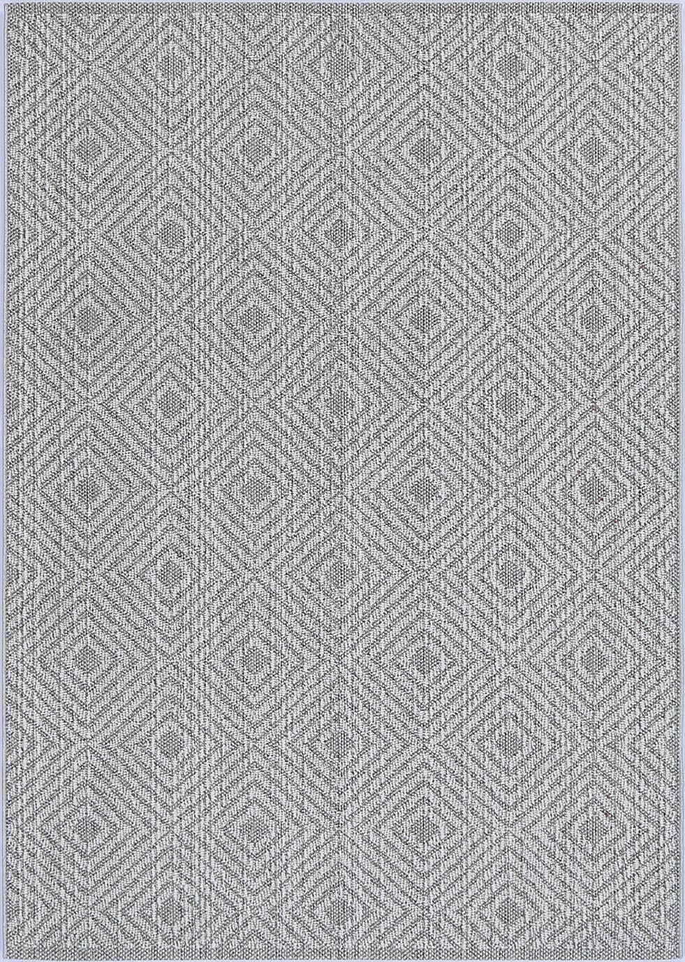 Victoria 60 Ash Flatweave Rug