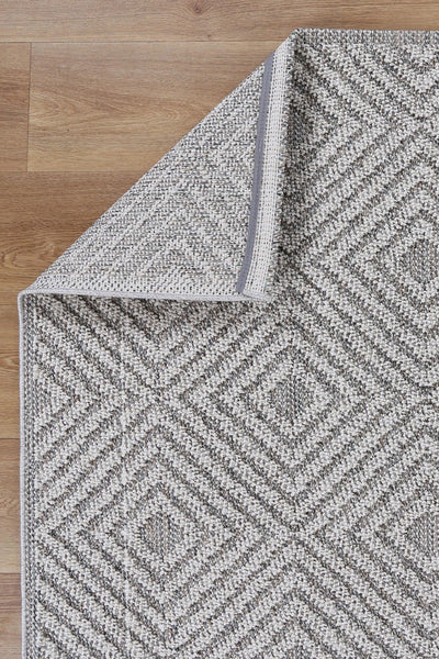 Vicotria 12 Grey Flatweave Rug