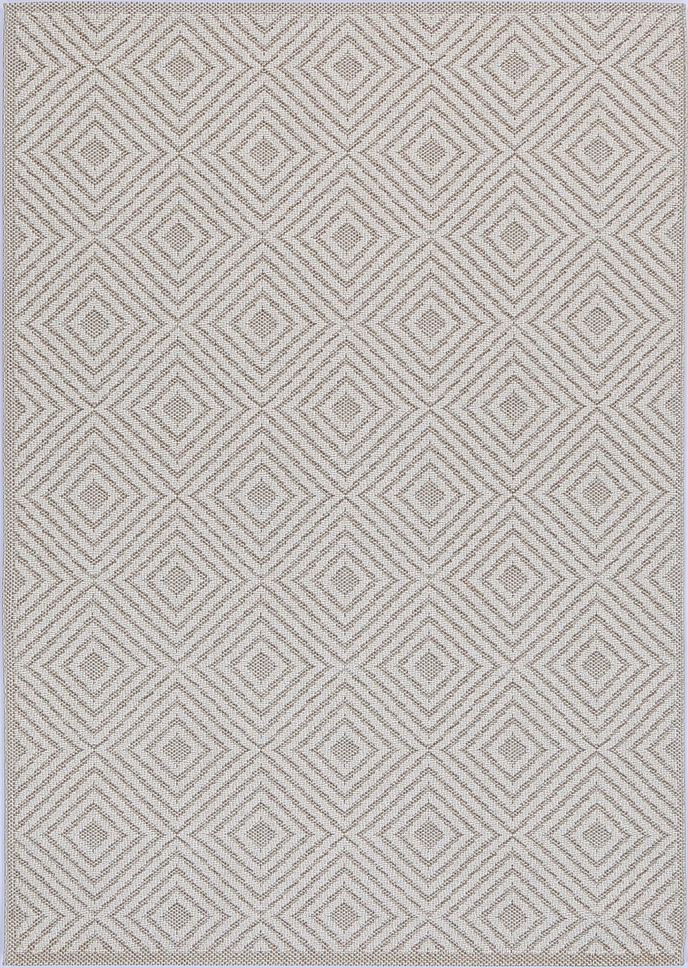 Victoria 70 Beige Flatweave Rug