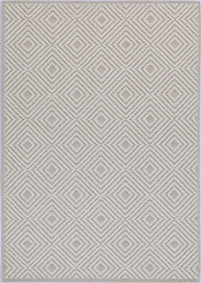 Victoria 70 Beige Flatweave Rug