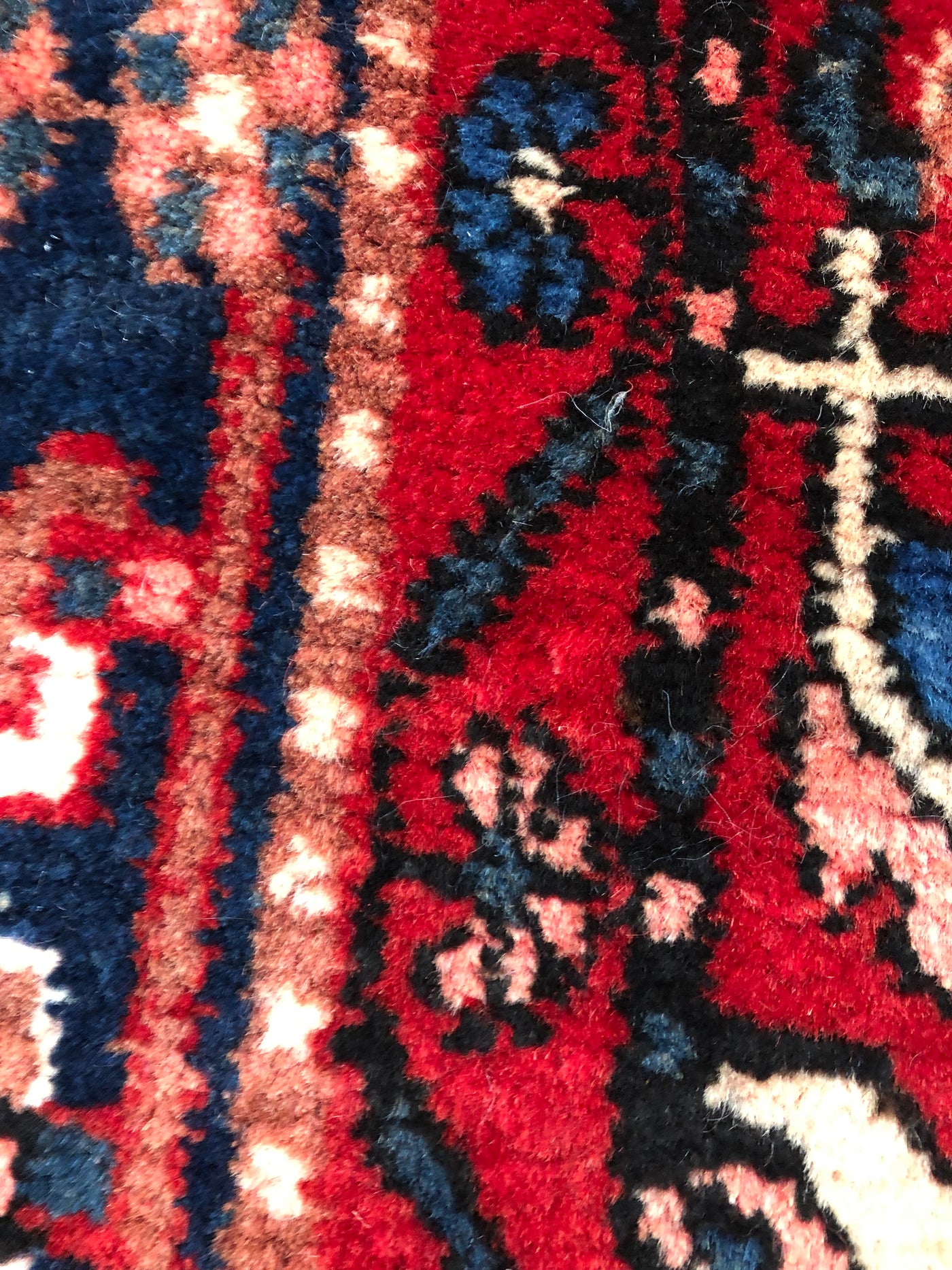 Vintage tribal rug