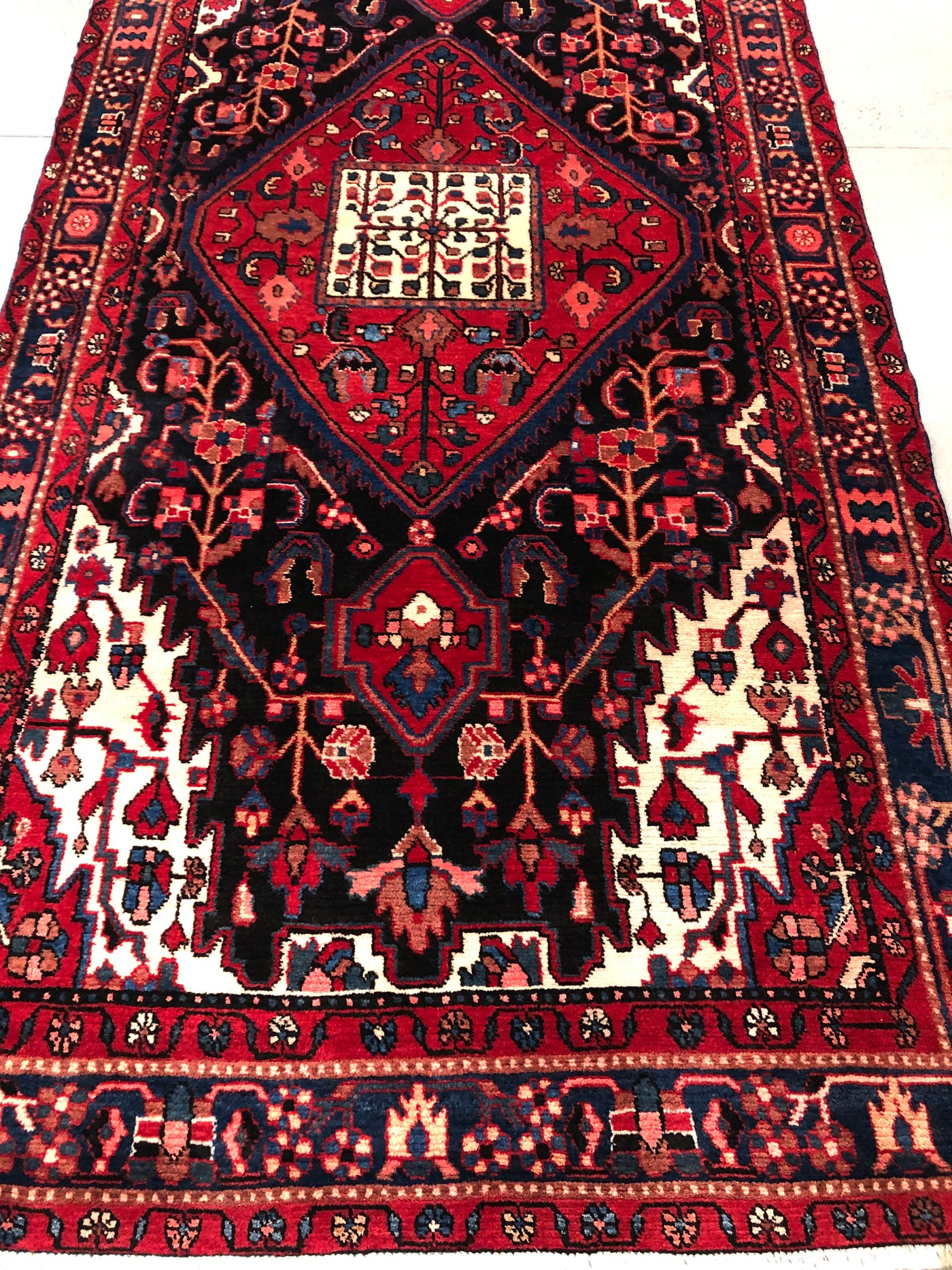 Vintage tribal rug