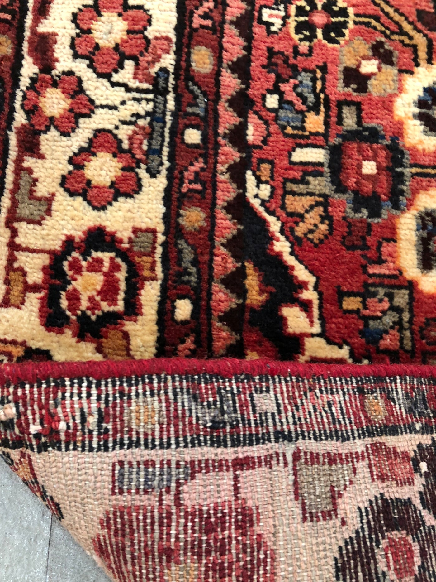 Vintage medallion rug