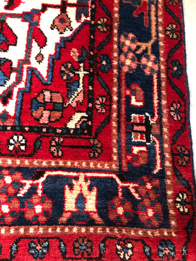 Vintage tribal rug