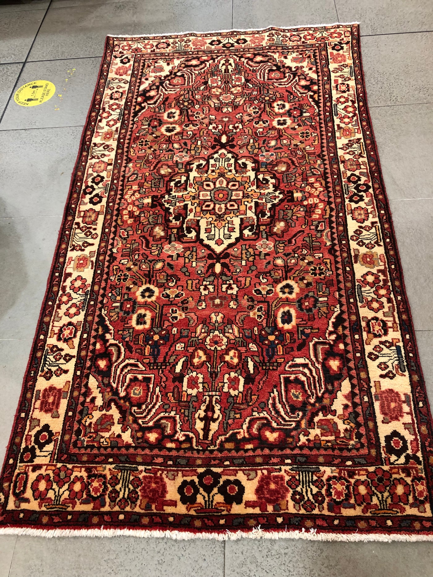 Vintage medallion rug